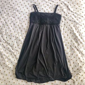 Black Sequin Dress